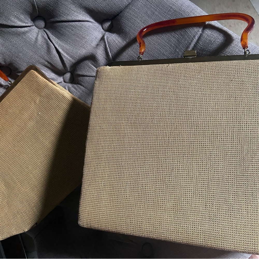 Vintage Soure New York Floral  Handbags Lot of 2 - Picture 4 of 4